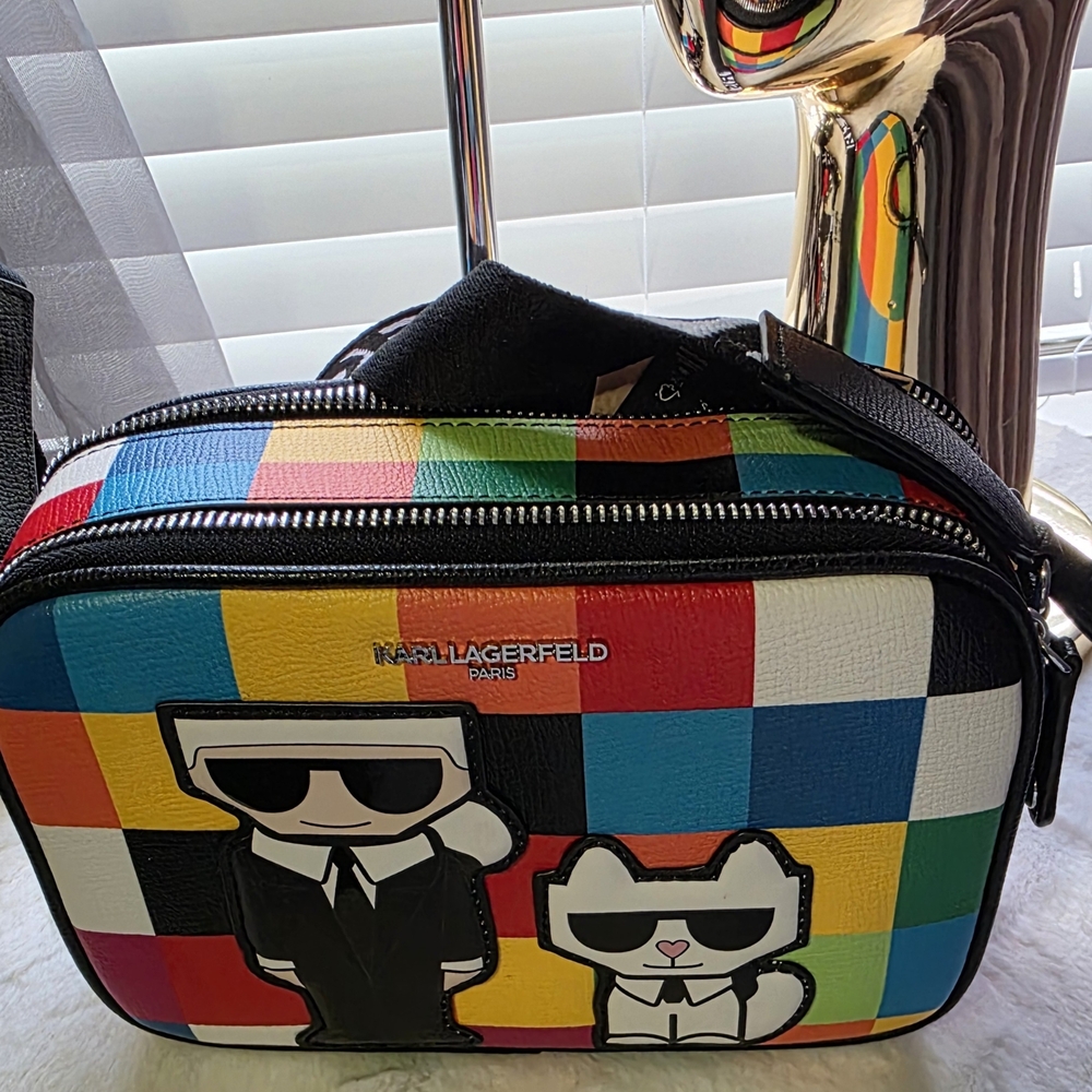 Karl Lagerfeld Multicolor Camara Bag